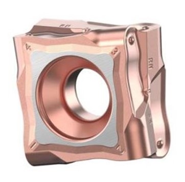 FIX8 has eight cutting edges per insert, providing the lowest cost per edge. The tangential design allows it to sustain far higher loads than traditional designs. 